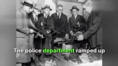 Chicago Police Prepare for War with Gangsters, 1930"