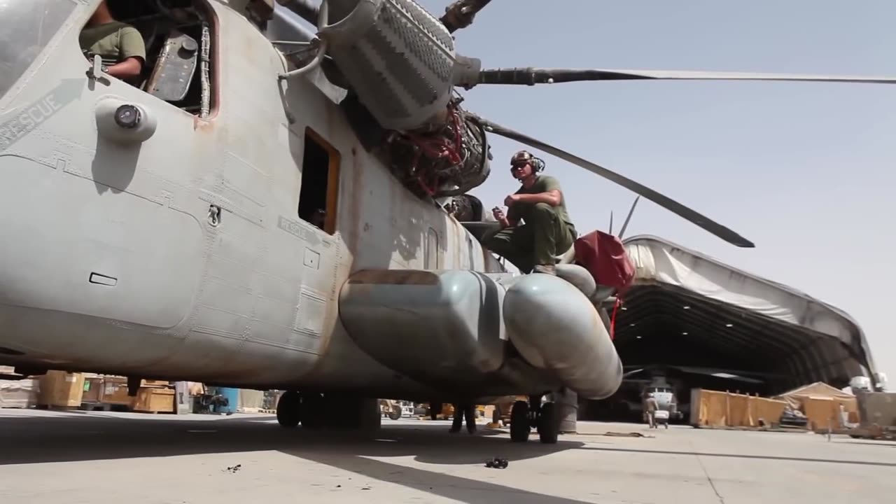 Marine Heavy Helicopter Squadron 464 provides air support