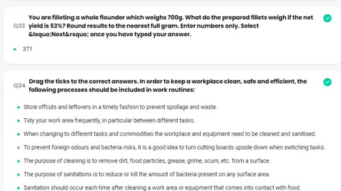 SITHCCC013 quiz solution