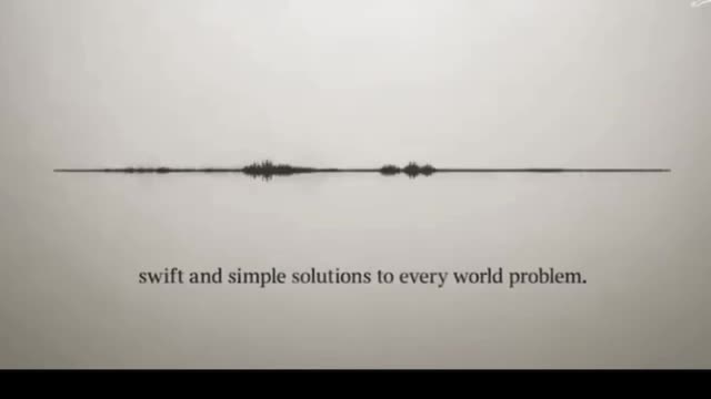 “In a world of complex and continuing problem