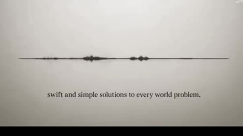 “In a world of complex and continuing problem