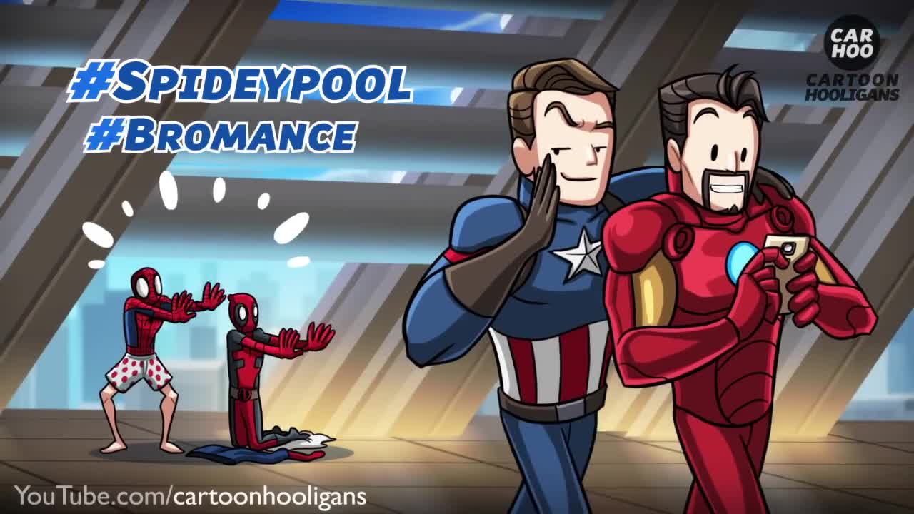 The Rumors About Spiderman and Deadpool 【 Superheroes Parody 】