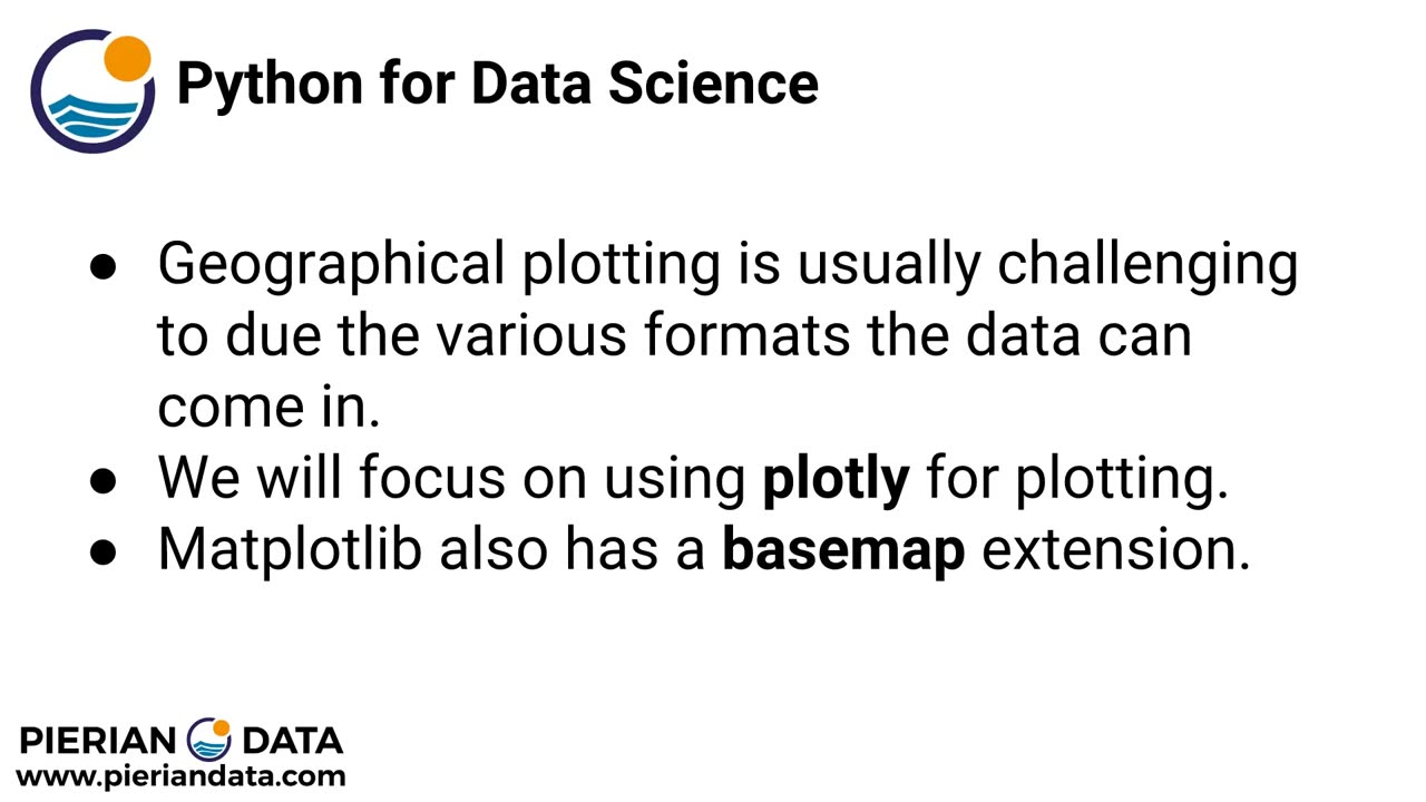 Python for Data Science and Machine Learning Bootcamp