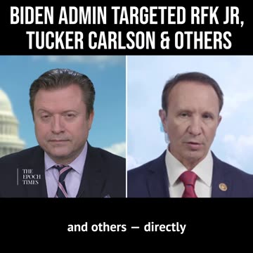Biden’s Censorship Frenzy Comes to an End After Ordering the Takedown of Posts from RFK Jr. & Tucker Carlson
