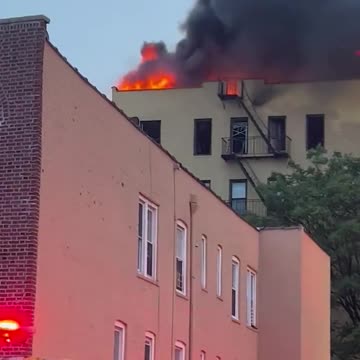 Firefighter and civilians injured in five-alarm Bronx fire