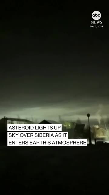 Asteroid, C0WEPC5 Blazes Over Siberia Just hours After It Was Detected