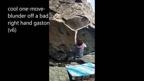 Few sends from Bird's Creek Bouldering