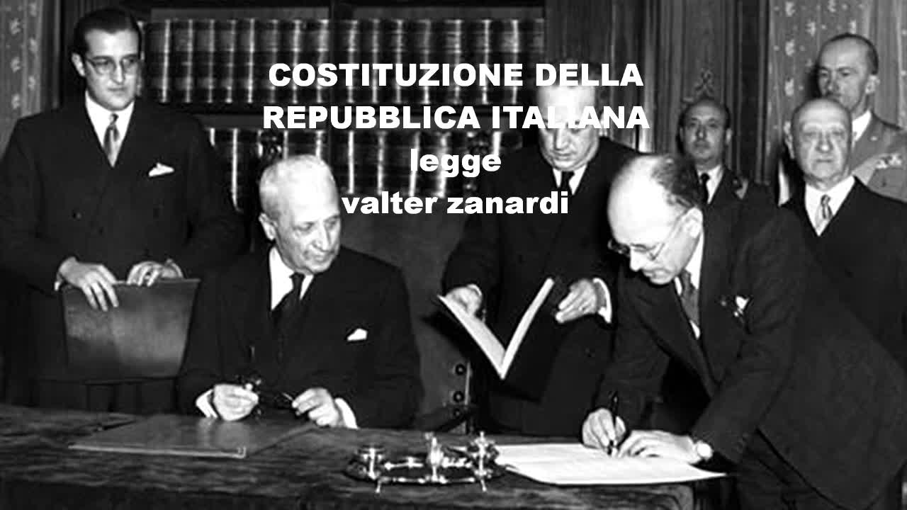 La costituzione della Repubblica Italiana-lettura integrale del testo...nessuno li ha obbligati ai politici a giurare e a firmare il contratto di giurare VOLONTARIAMENTE sulla costituzione italiana..è vincolante il giuramento ovviamente