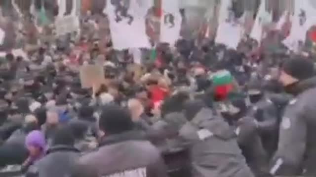 Protesters of Anti-COVID Measures Attempt to Storm Bulgarian Parliament