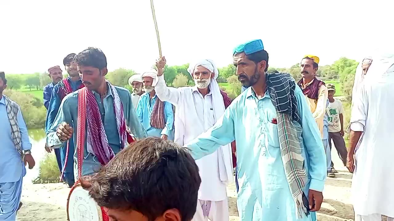 Jashne Azadi in our villag first time interview with my village people