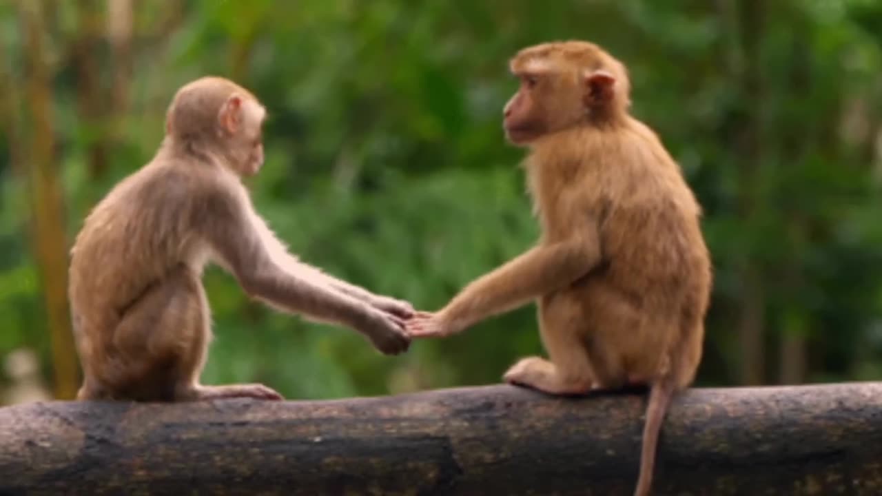 Funny monkeys make us laugh out loud