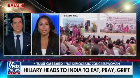 'Dangerous' Hillary showing she's 'envious' of Biden Tulsi Gabbard