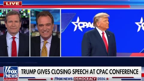 Charlie Hurt on Fox, President Trump's speech.