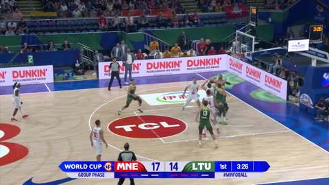 Montenegro 🇲🇪 vs Lithuania 🇱🇹 | Condensed Game | FIBA Basketball World Cup 2023