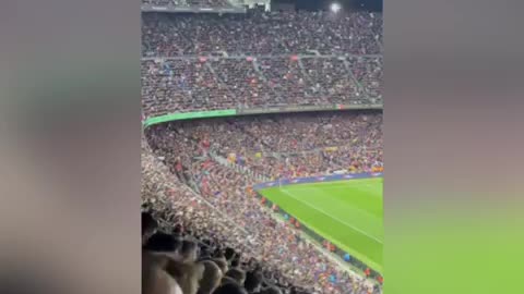 Messi, Messi’chant at Camp Nou