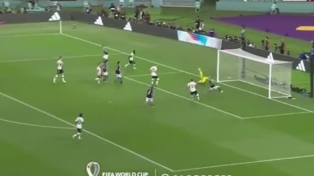 FIFA WORLD CUP 2022 JERMAN VS JAPAN 1-2