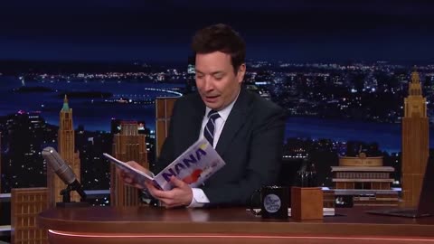 Jimmy's Book Hits No. 1 on the New York Times' Best Sellers List | The Tonight Show