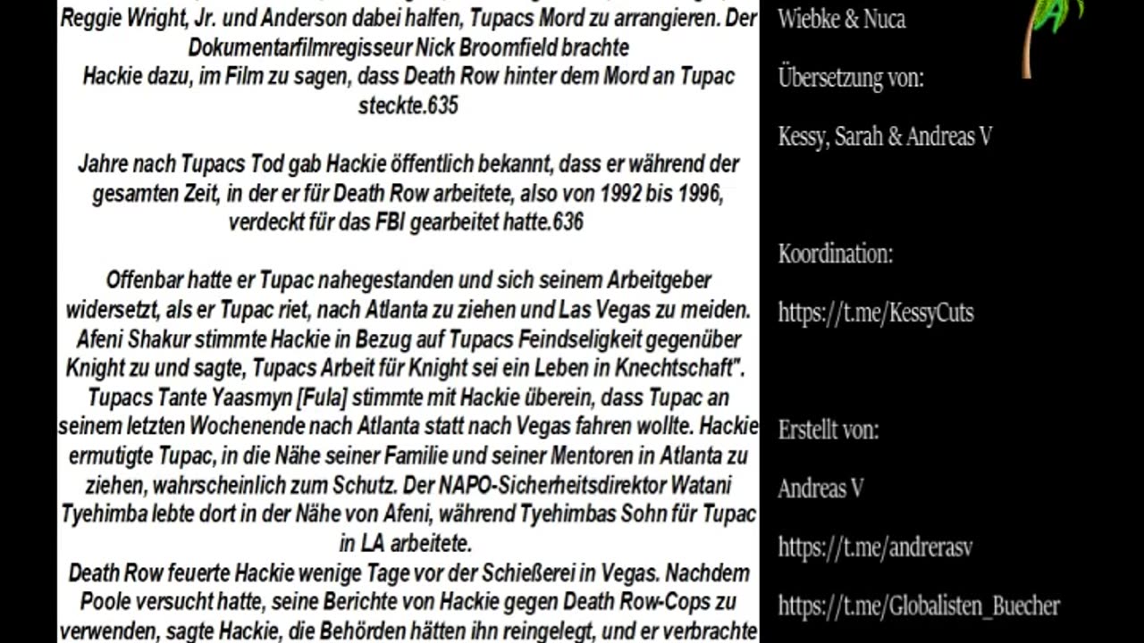 6 Der FBI-Krieg - gegen Tupac Shakur und andere schwarze Führungspersönlichkeiten