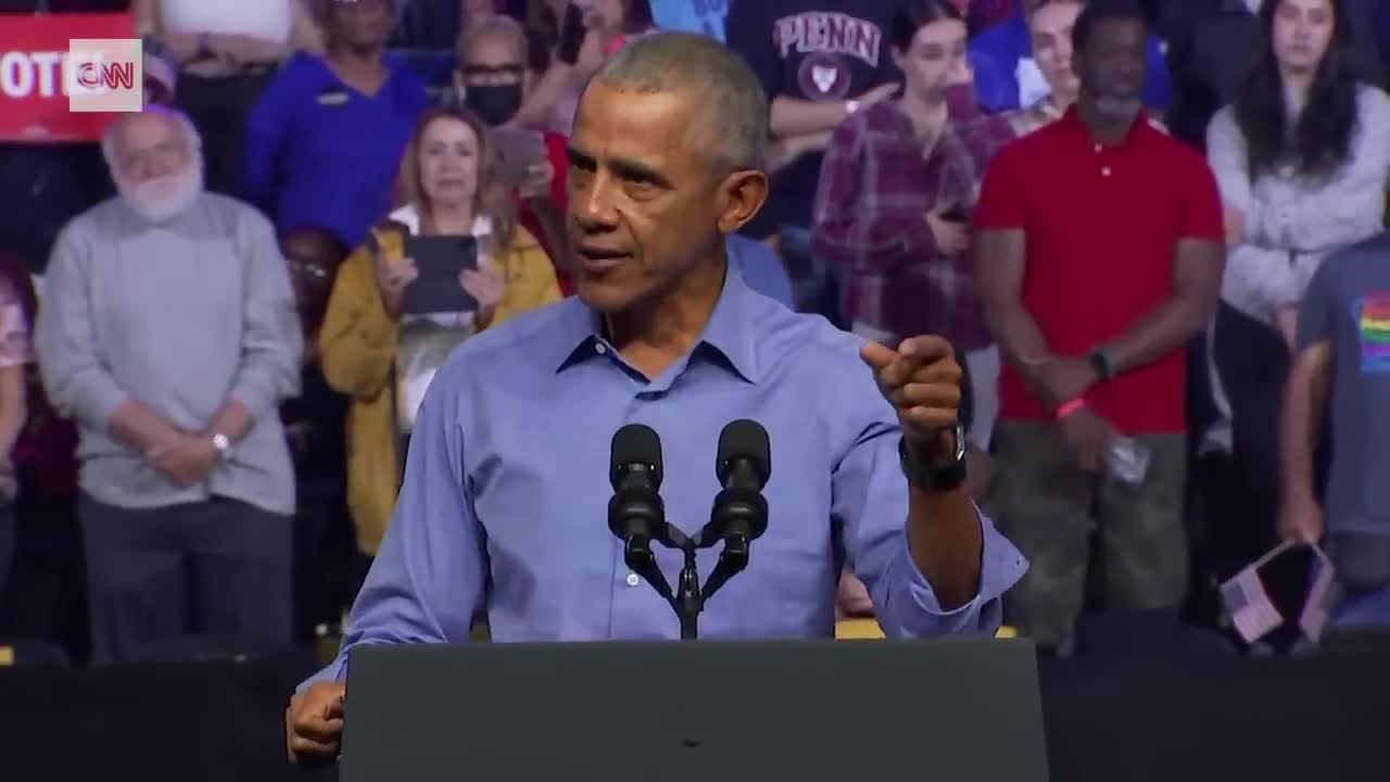 Watch Obama's closing message to voters in Philadelphia