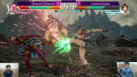 Tekken 7 Fist of Fury Top-8 | Dawood Sikandar (Alisa) vs Usama (Asuka)
