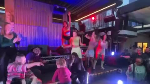 Rooftop Bar Melbourne had drag performers singing “ass everywhere” a child to twerks on stage