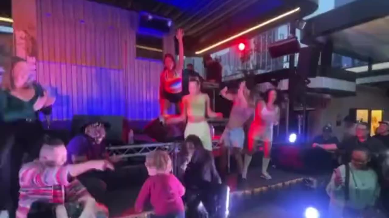 Rooftop Bar Melbourne had drag performers singing “ass everywhere” a child to twerks on stage