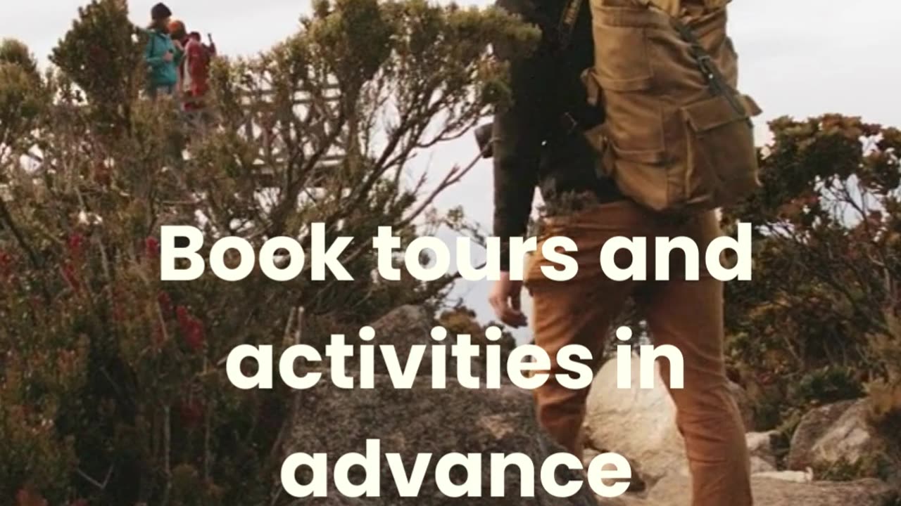 Avoid disappointment and ensure your adventure plans. #AdventurePlanning #Tours