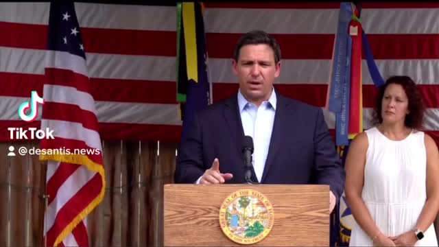 DeSantis says Biden never takes responsibility for anything 🔥🔥