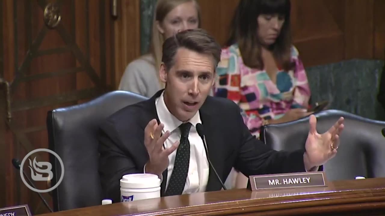 Blaze News - Hawley TEARS APART Biden Nominee Over Hunter Biden & FBI Targeting Catholics
