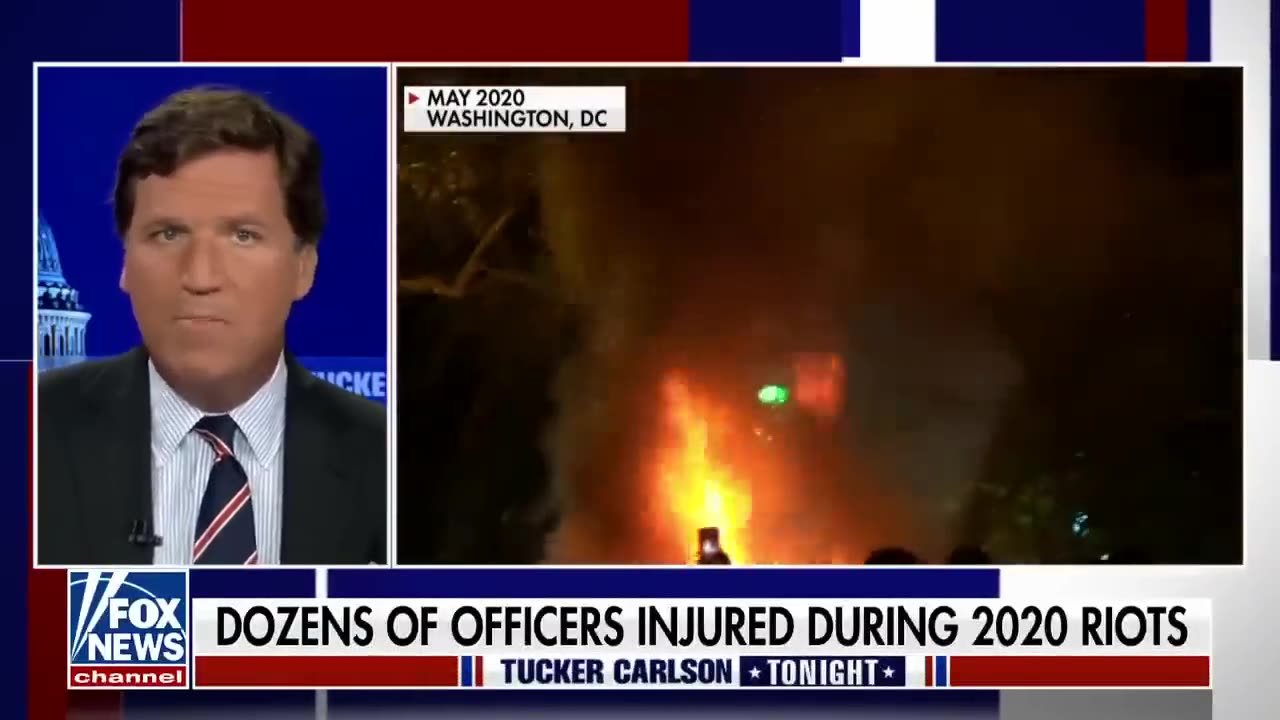 Tucker Carlson - AG General Merrick Garland Lied Again About 5 Cops Dying at the Capitol on Jan. 6