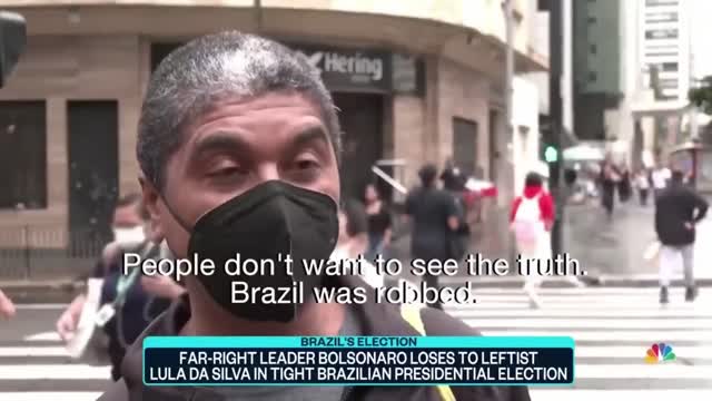 Leftist Lula da Silva Wins Tight Brazilian Presidential Election