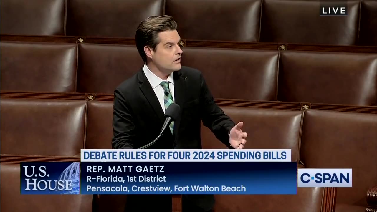 Matt Gaetz Roasts Democrats With Hilarious Comment