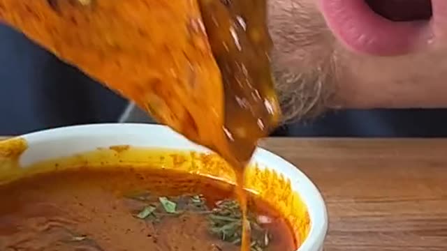 Birria has the juice cooking .