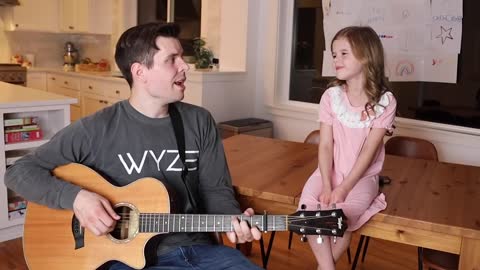 Shallow (Lady Gaga and Bradley Cooper from A Star Is Born) - 7-Year-Old Claire Crosby and Dad Cover