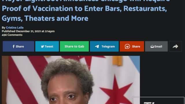 Chicago Begins Mandating Jab Passes