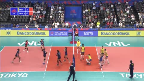 VNL 2019 - BR4S1L x T41L4ND14 (Fase de Grupos)