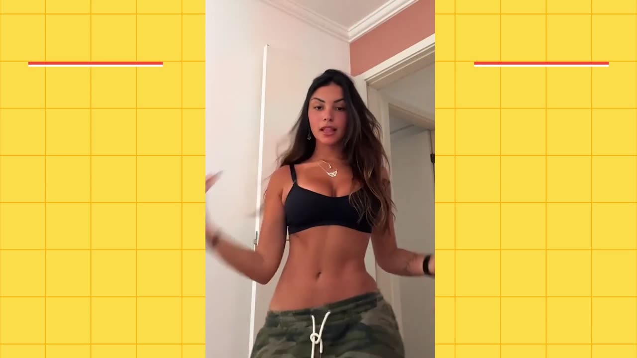 Big bank tiktok challenge 🔥🔥❤️‍🔥ClipchampGirls #twerkmusic #gym #fit #workout