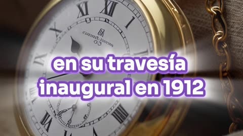 Se comercializa Reloj otorgado al capitán que salvó a los sobrevivientes del Titanic.