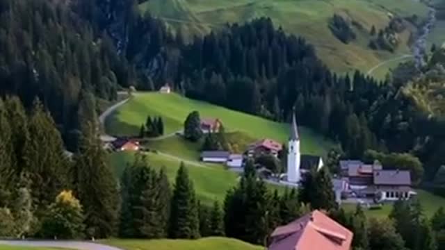 The curvy Austrian roads