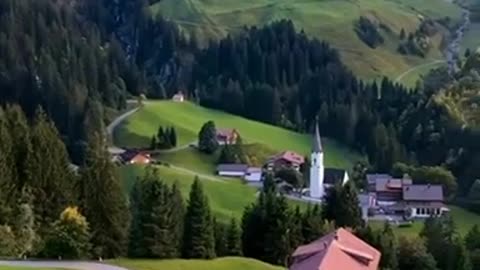 The curvy Austrian roads