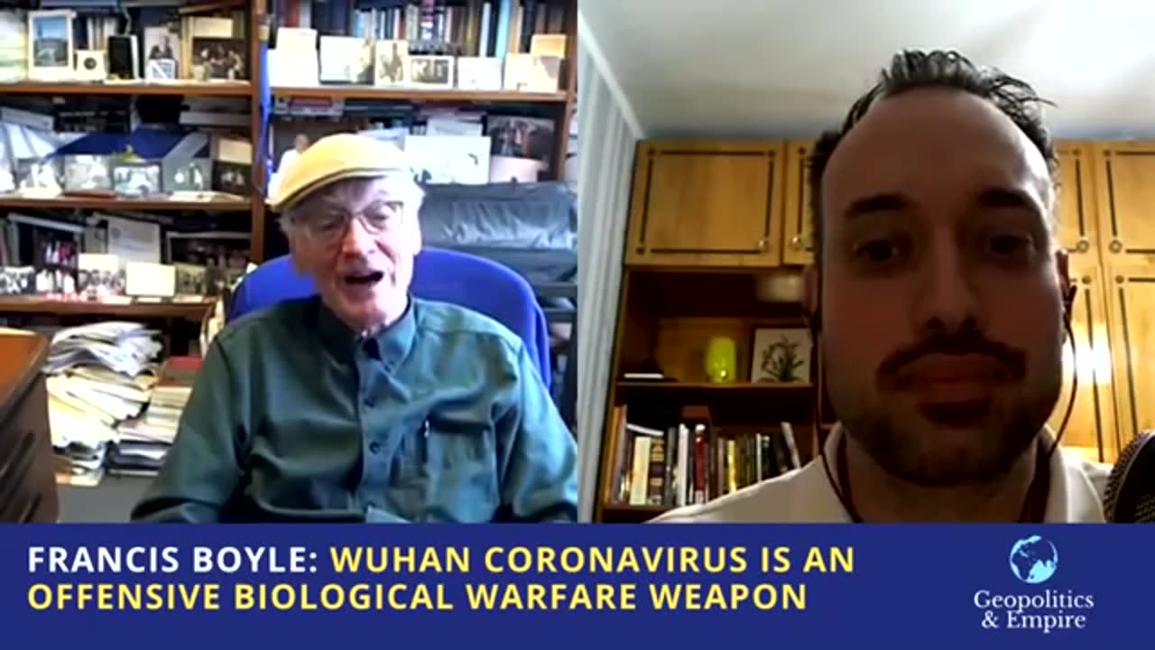 Francis Boyle Wuhan Coronavirus is an Offensive Biological Warfare Weapon