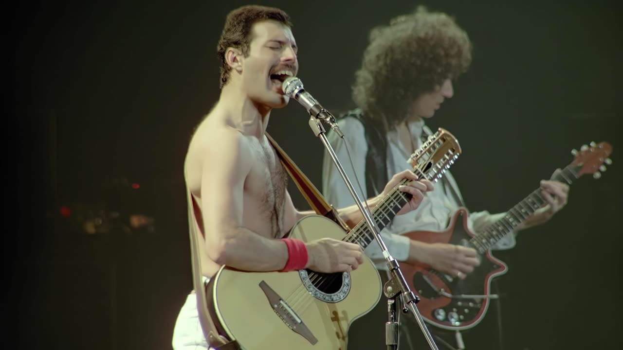 Queen Live in Montreal 1981 Crazy Little Thing Called Love remastered 4k