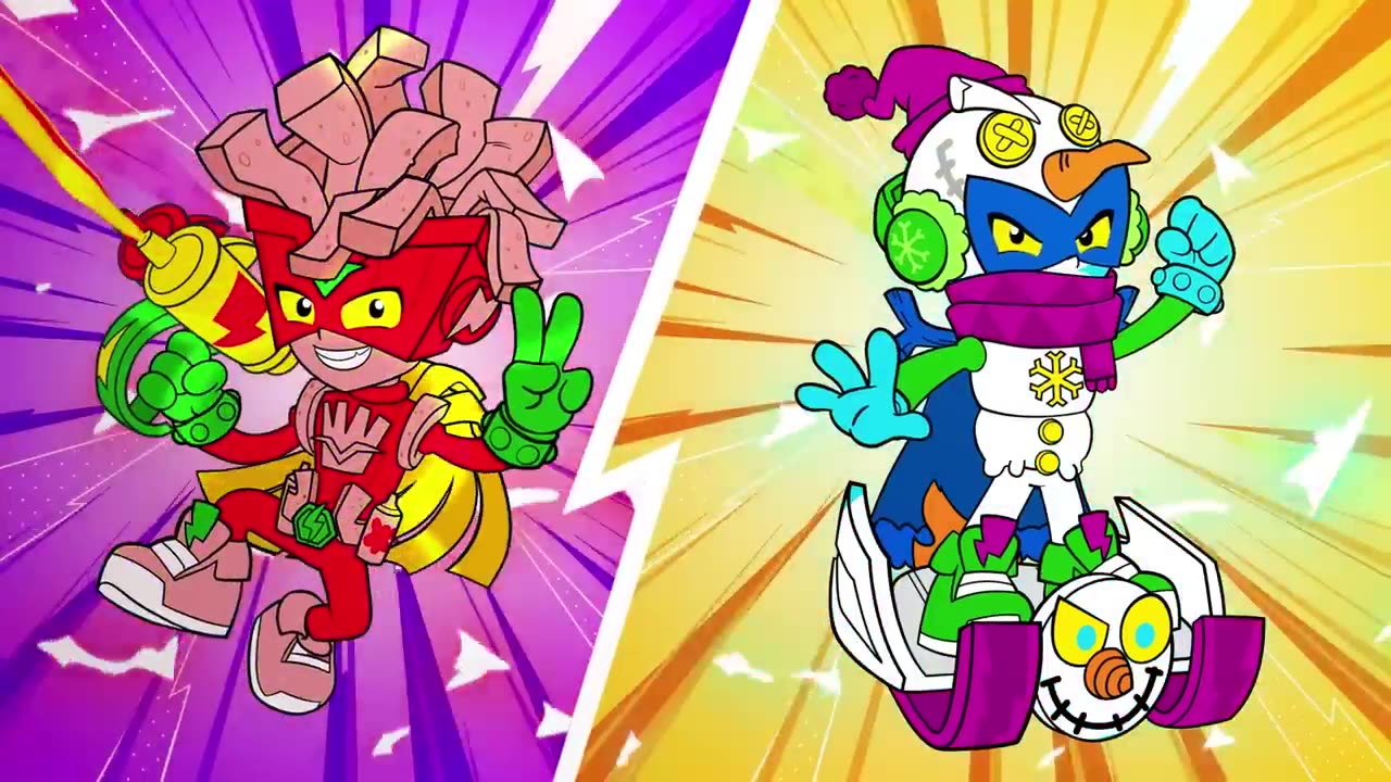 SUPERTHINGS MUTANT BATTLE ⚡Episode 1⚡The two sides of MORPH 💥 | Cartoons SERIES for Kids