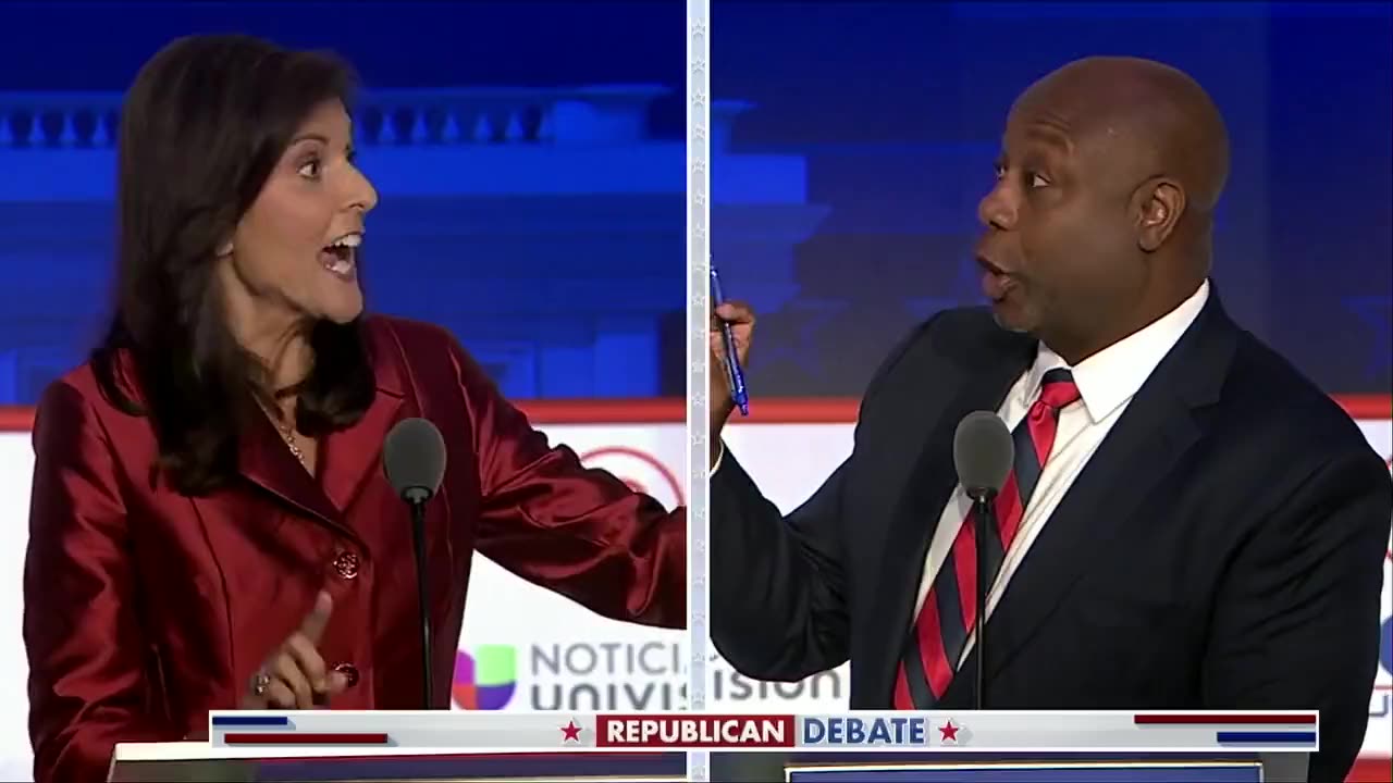 Nikki Haley vs Tim Scott