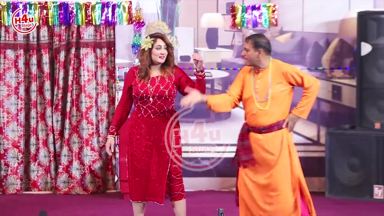SABA GULL WITH HUSNAIN KAMAL NEW STAGE DRAMA 2023