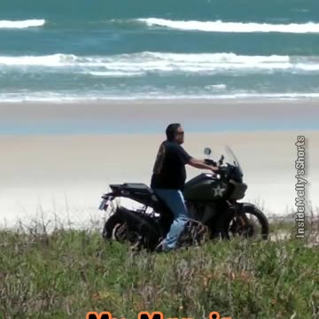 He Just Got a New 2022 Harley Davidson Pan America