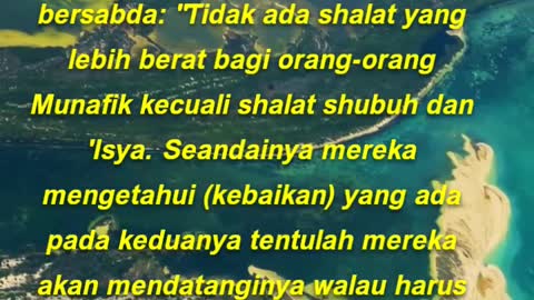 Abu Hurairah berkata, Nabi shallallahu 'alaihi wasallam bersabda Tidak ada shalat