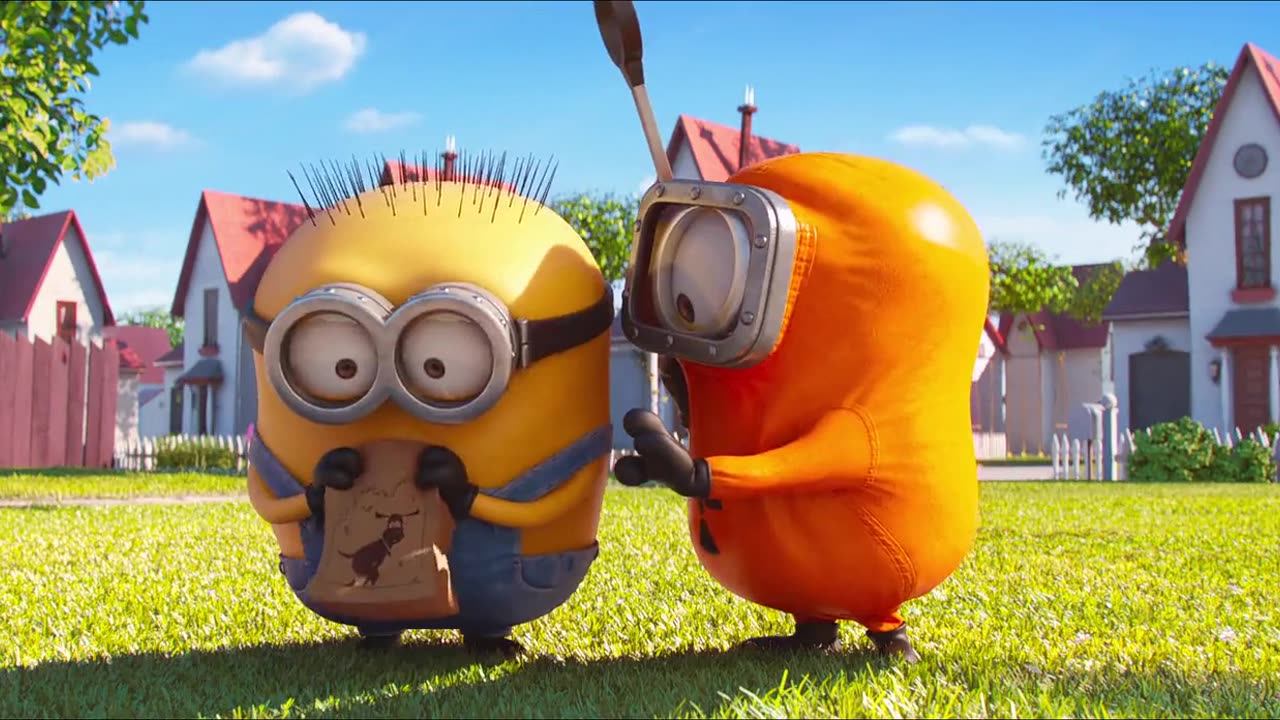 Minions lawn mower