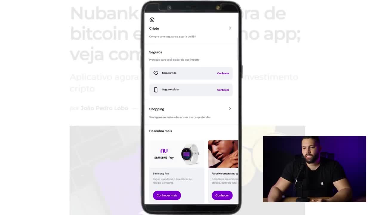 NUBANK & BITCOIN ; O jeito mais fácil de comprar Bitcoin