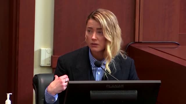 Emotional Amber Heard testifies Depp slapped her